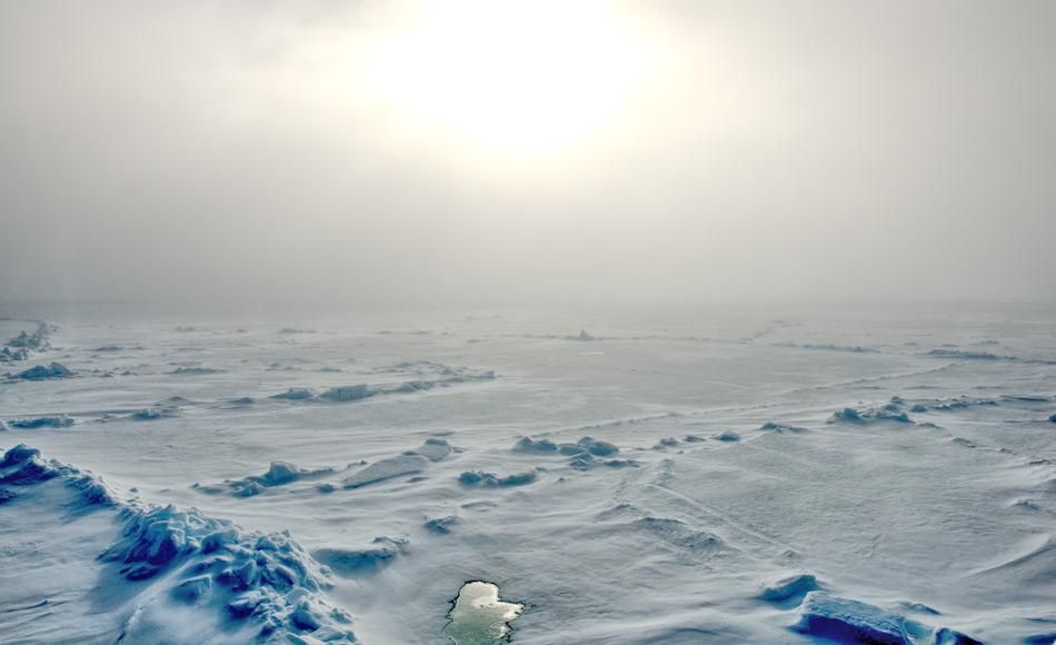 Eisausdehnung in der Arktis erreicht Rekordtief