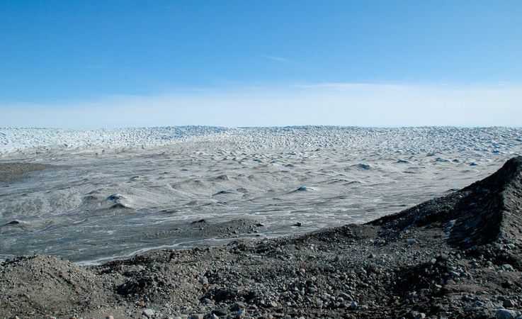 Der gru00f6nlu00e4ndische Eisschild ist die zweitgru00f6sste Eisdecke und Su00fcsswasseransammlung weltweit.
