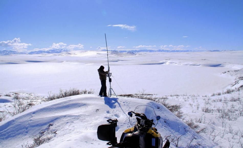 Wärmere Winter tauen Permafrost unter arktischen Seen auf
