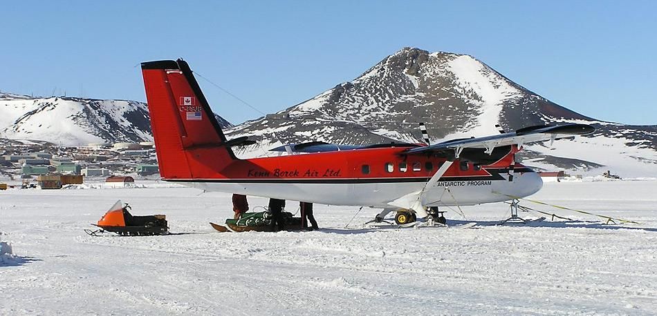 Flugzeugabsturz in der Antarktis