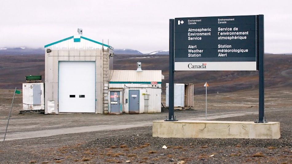 Kanadas nördlichste Messstation wird langsam dicht gemacht