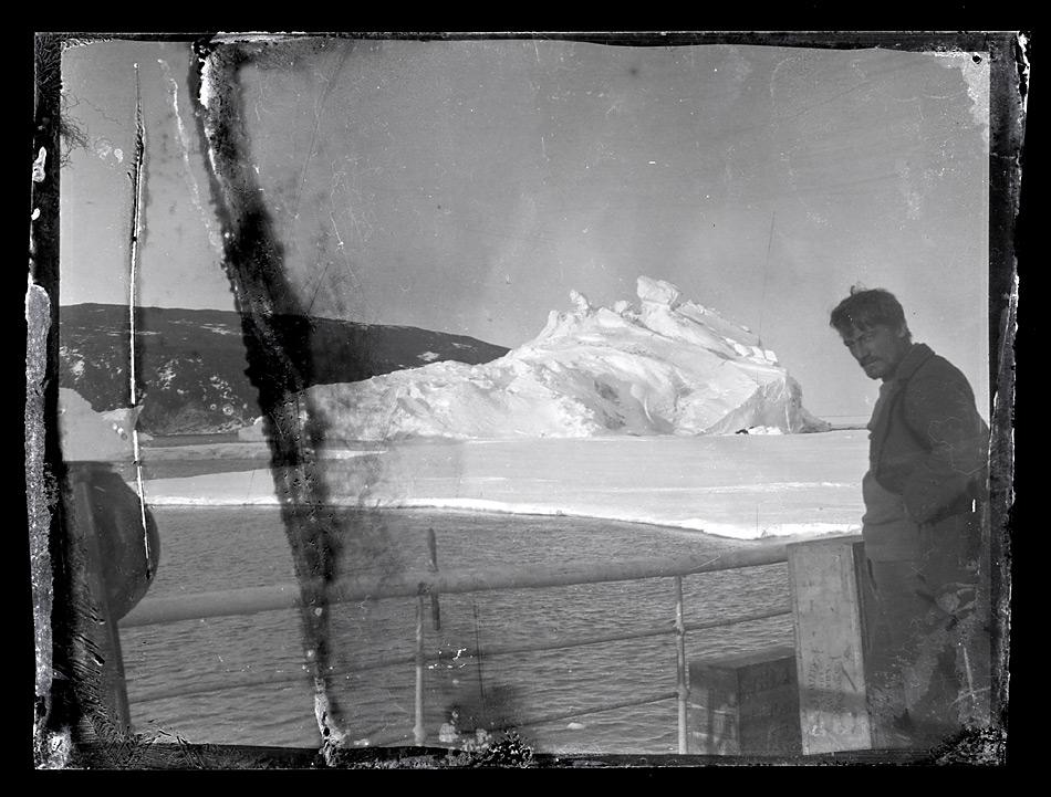 Alexander Stevens, Chefwissenschaftler auf Shackleton's Expedition 1914 - 1917, an Bord der Â«AuroraÂ», Bild: Antarctic Heritage Trust www.nzaht.org