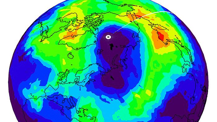 Ozonloch Arktis