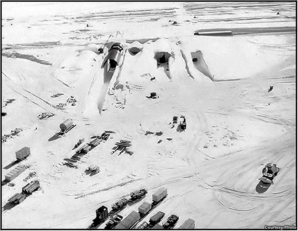 In seiner Zeit war Camp Century eines der grössten militärischen Anlagen in Grönland. Bild: Getty Images