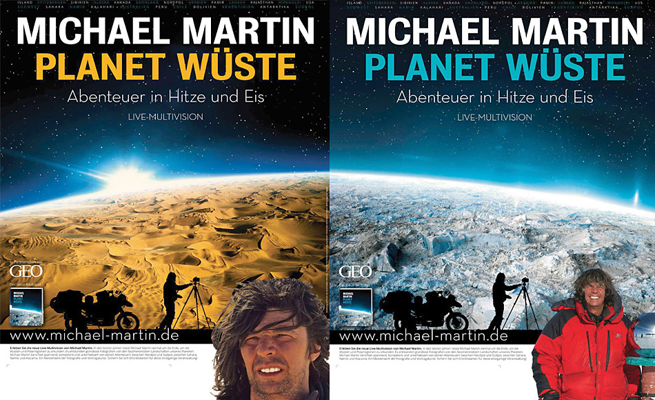 Nicht nur der Vortrag von Michael Martin ist spektakulär, auch das Buch «Planet Wüste» ist ein Juwel.
