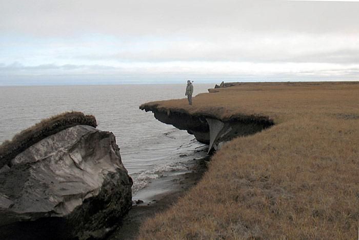 Dramatische Zunahme der Küstenerosion in Alaska