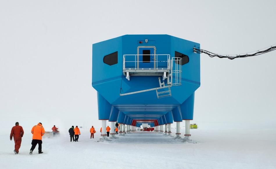 Britische Antarktisstation macht sich winterhart