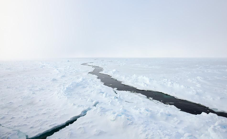 Forscher simulieren erfolgreich Meereisrinnen in der Arktis