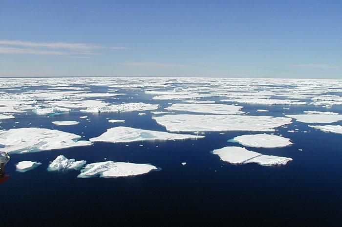 Noch nie so wenig Eis in der Arktis