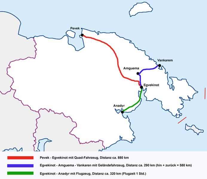 Sommer-Expedition Chukotka