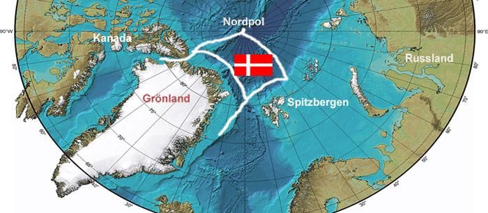 Dänemark und der Nordpol