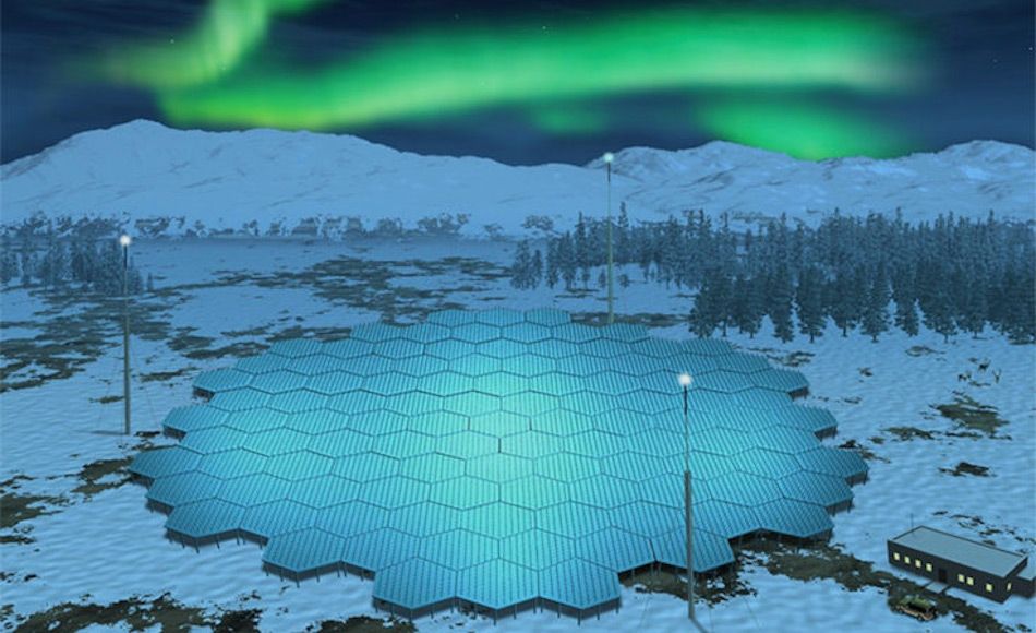 Brandneue Radaranlage für Weltraumwetter entsteht in der Arktis