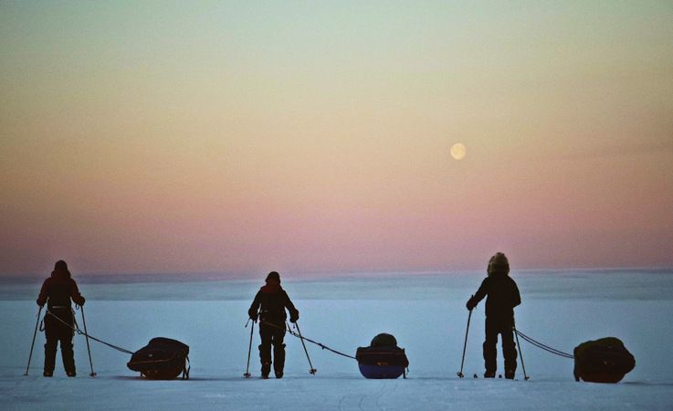 Die Expedition der jungen Entdecker startete am 4. Mai in Kangerlussuaq an der Westku00fcste