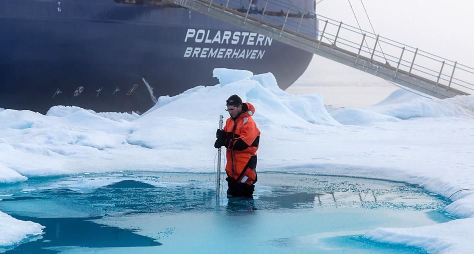 Aktuelle Eis-Entwicklung der Arktis